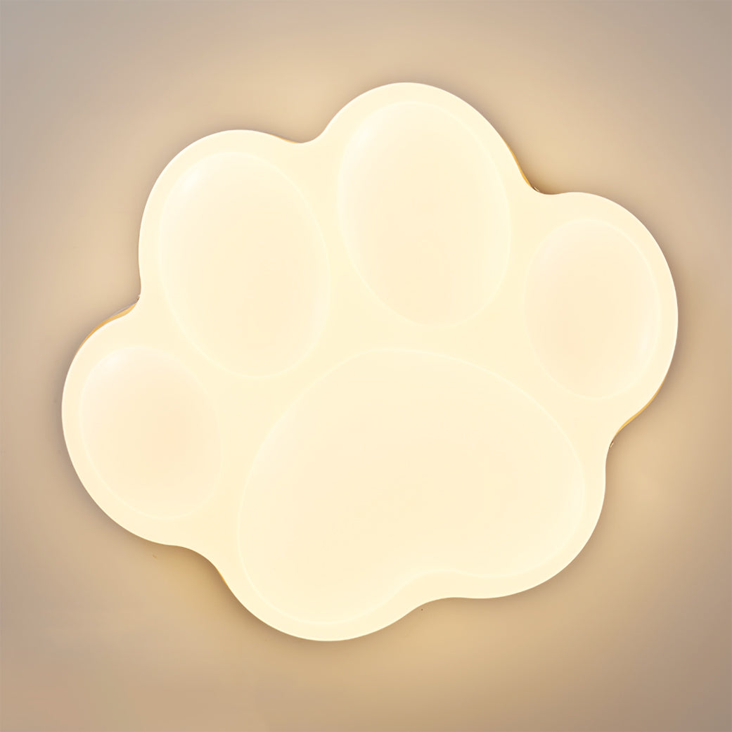 KittyLuxe - Ceiling Light with Playful Cat Paw Design and Subtle Glow