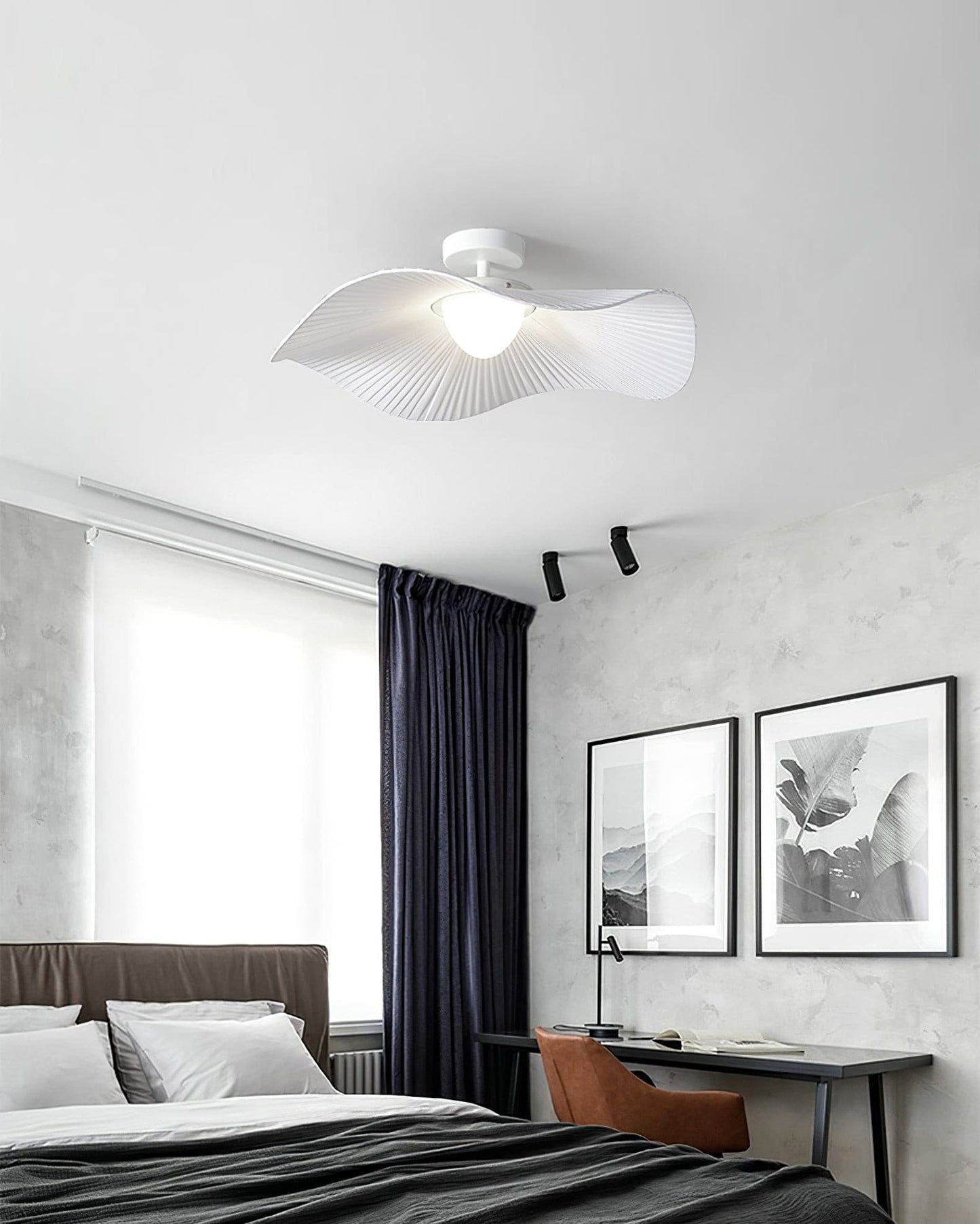 SkyLuxe - Ceiling Lamp with Cloud Detailing and Warm Light Spread