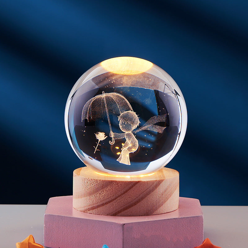 DreamSphere - 3D Night Lamp with Magical Effect
