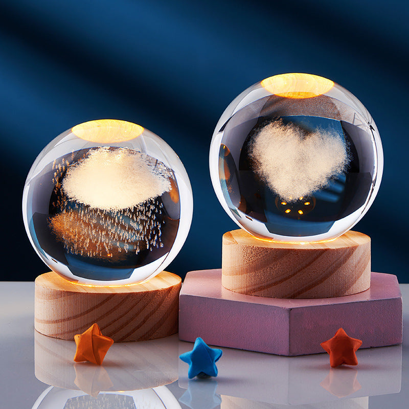 DreamSphere - 3D Night Lamp with Magical Effect