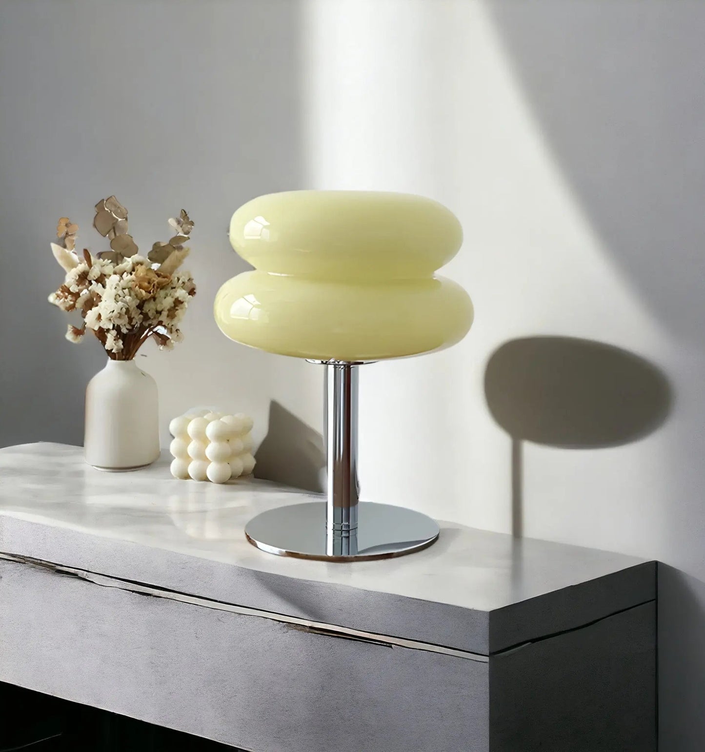 GlamoraLite - Elegant Glass Table Lamp for Your Interior