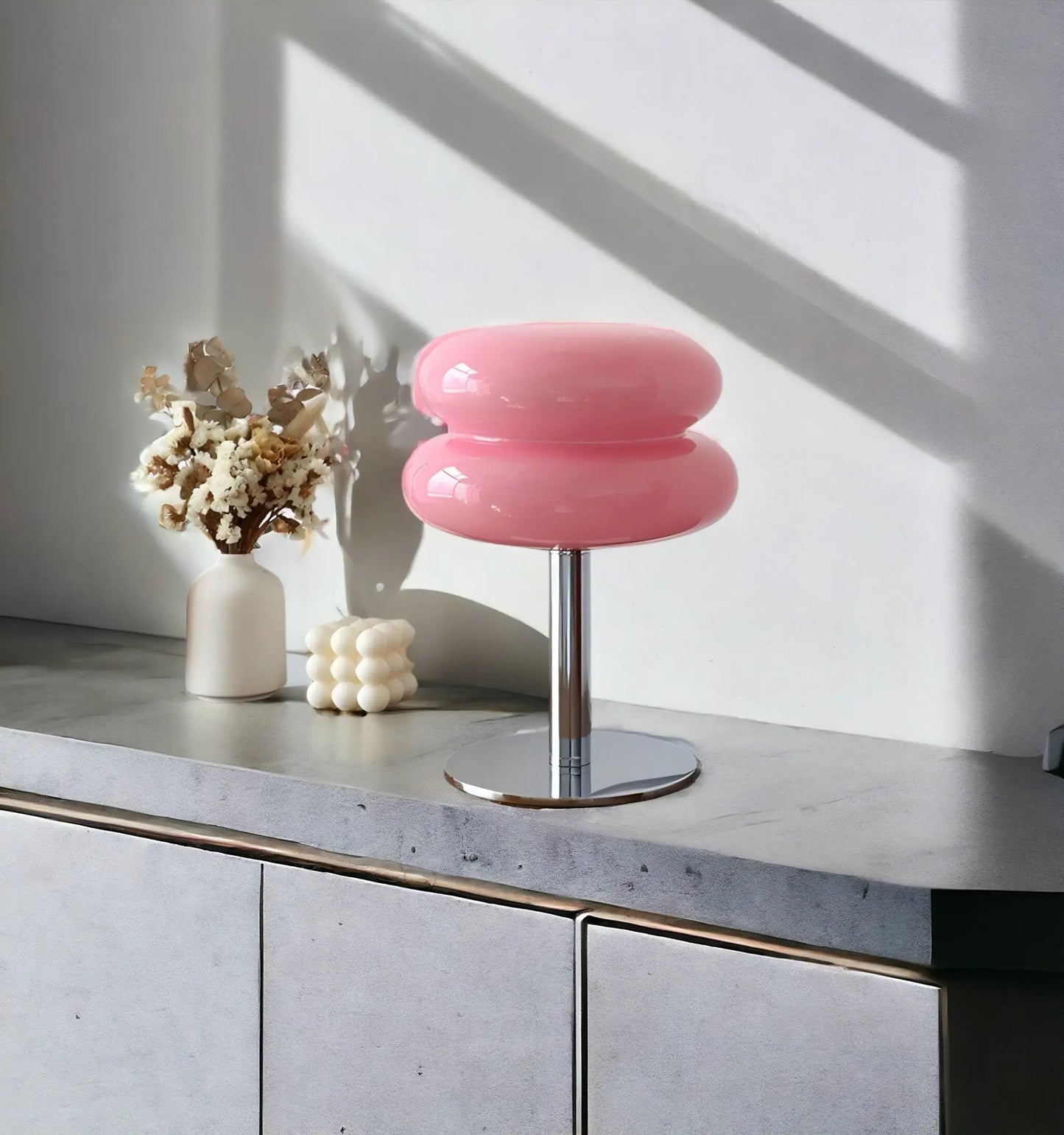 GlamoraLite - Elegant Glass Table Lamp for Your Interior