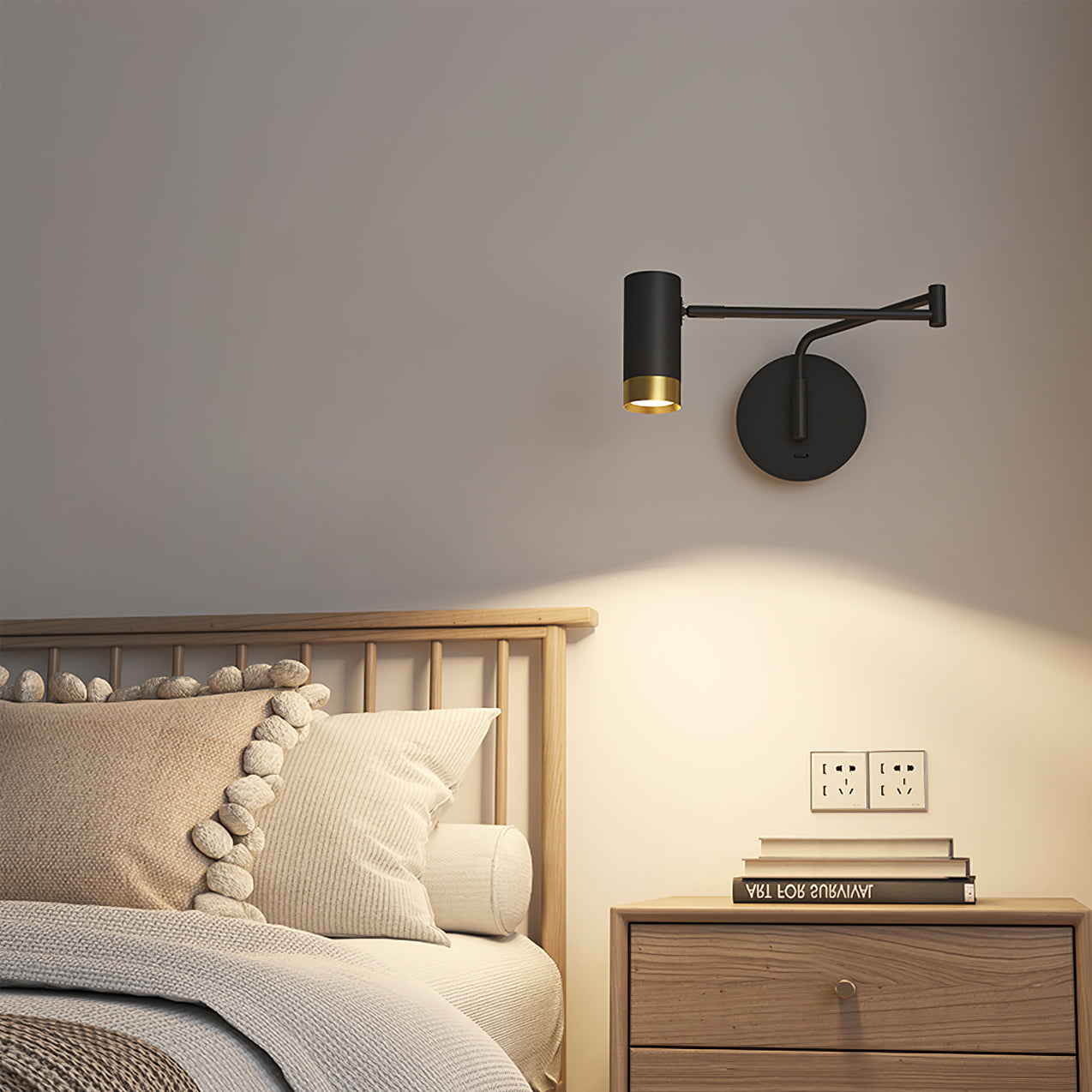 FlexiLume – Adjustable Arm Wall Light for Versatile Illumination