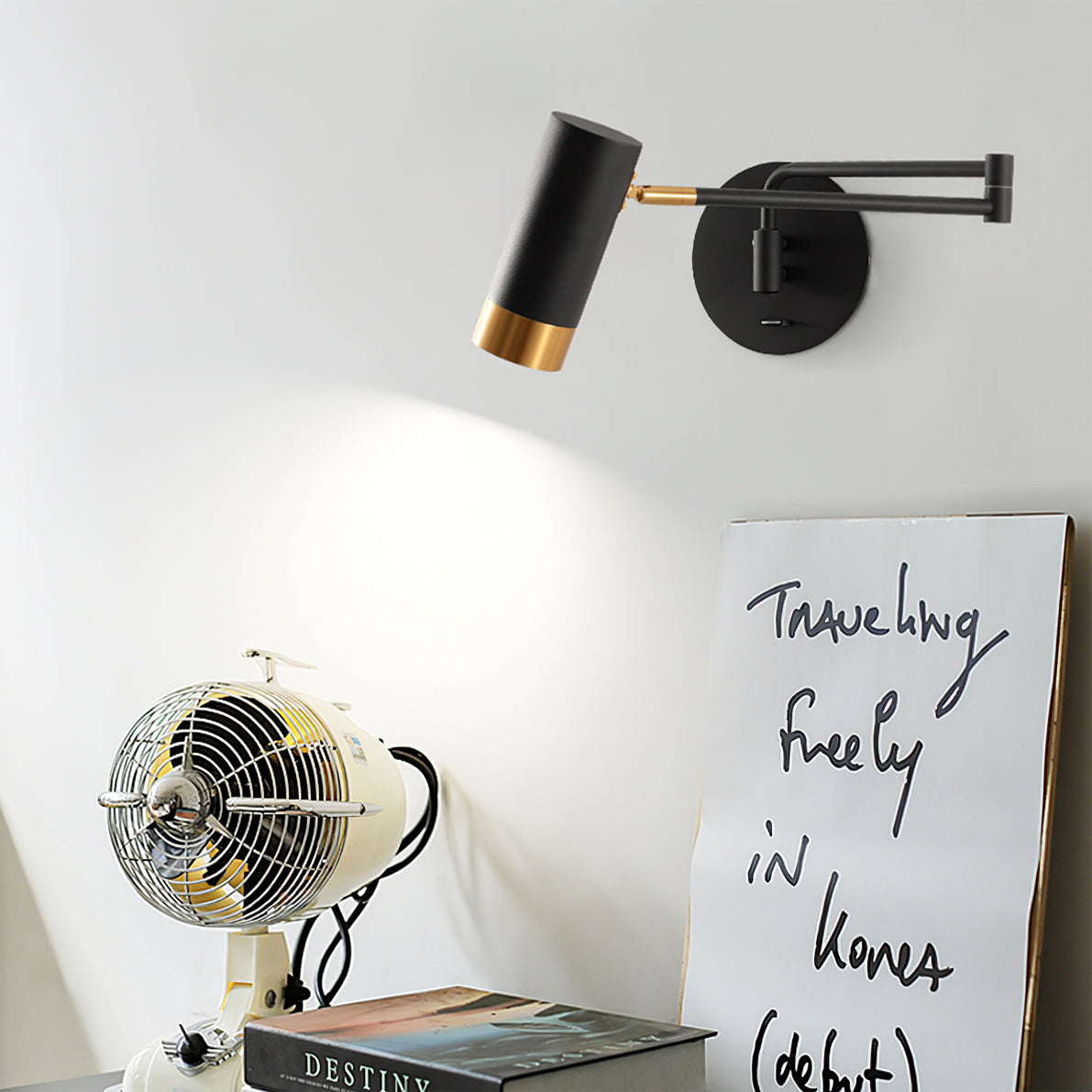 FlexiLume – Adjustable Arm Wall Light for Versatile Illumination