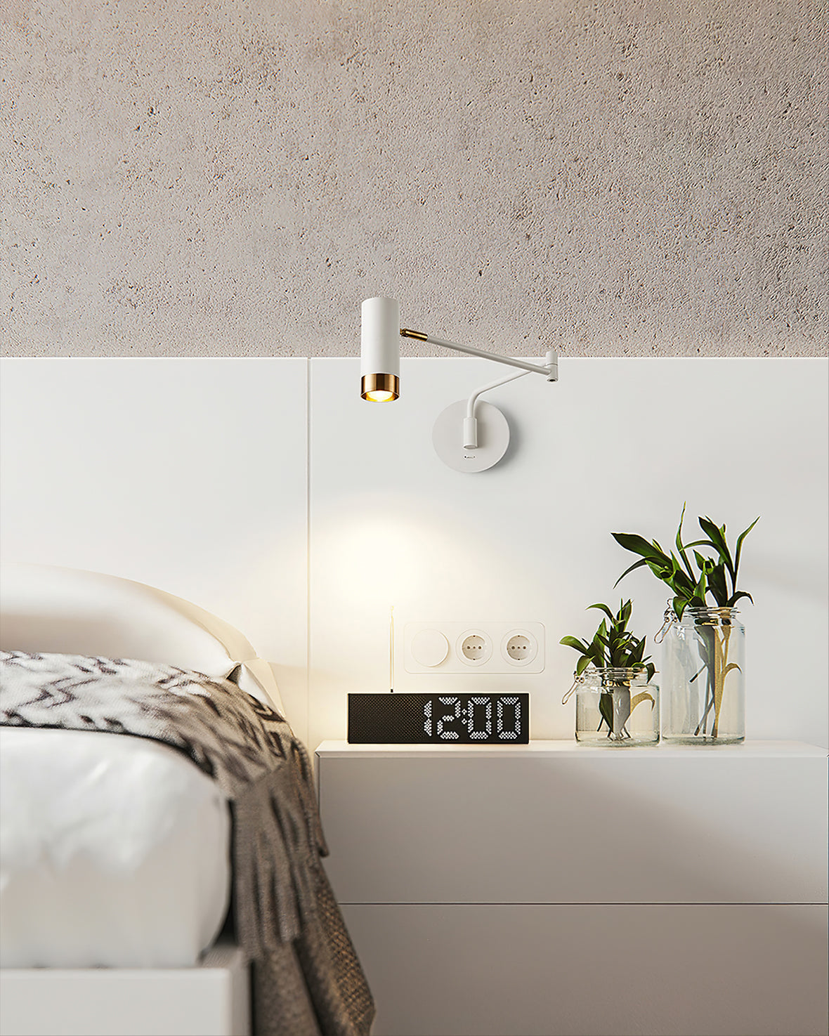 FlexiLume – Adjustable Arm Wall Light for Versatile Illumination