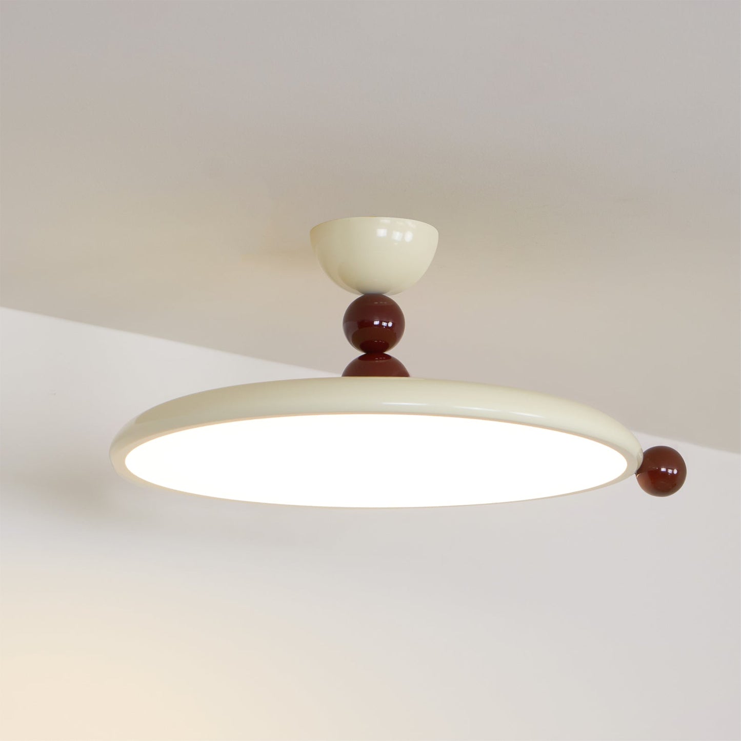 GinoRadiance - Ceiling Lamp with Delicate Finish and Luxurious Light