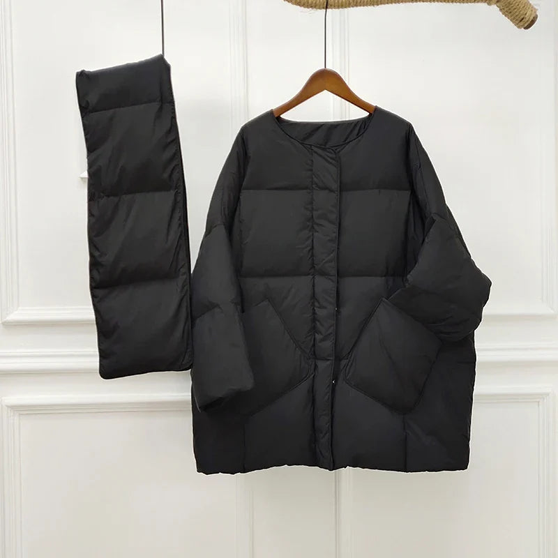 Patty Winter White Duck Down Coat