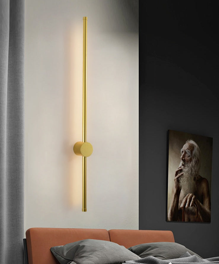 NordicRod – Minimalist Wall Lamp with Plug for Chic Interiors