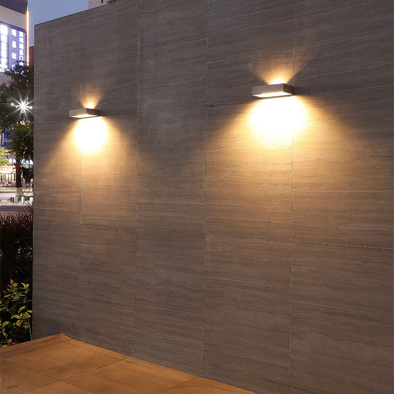 EcoShine – Modern Solar Up-Down Outdoor Lamp