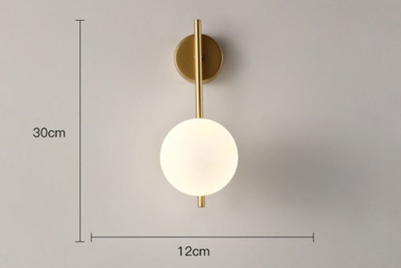 BulbAura - Scandinavian Wall Lamp