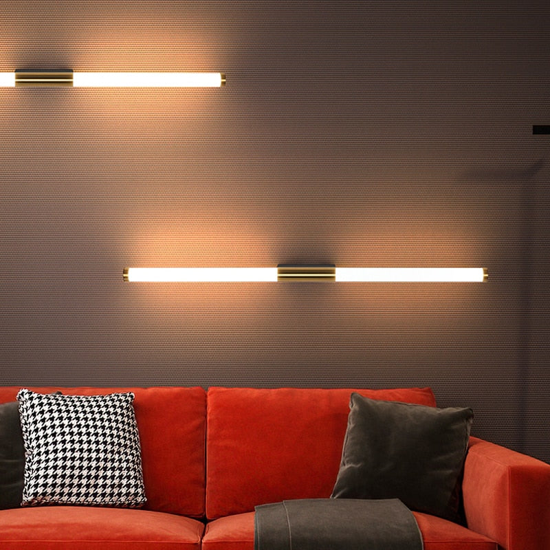 BarGleam – Minimalist Gold Wall Lamp with a Modern Twist