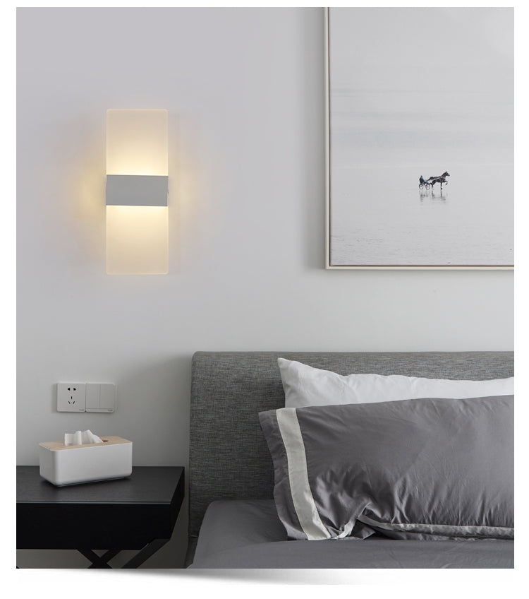 SoftBeam – Streamlined Wall Lamp Perfect for Bedrooms