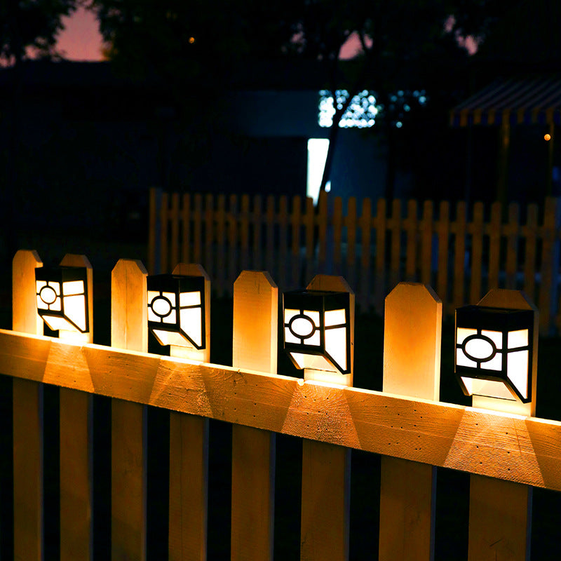 HikariGlow – Japanese-Inspired Solar Wall Light for Outdoor Serenity