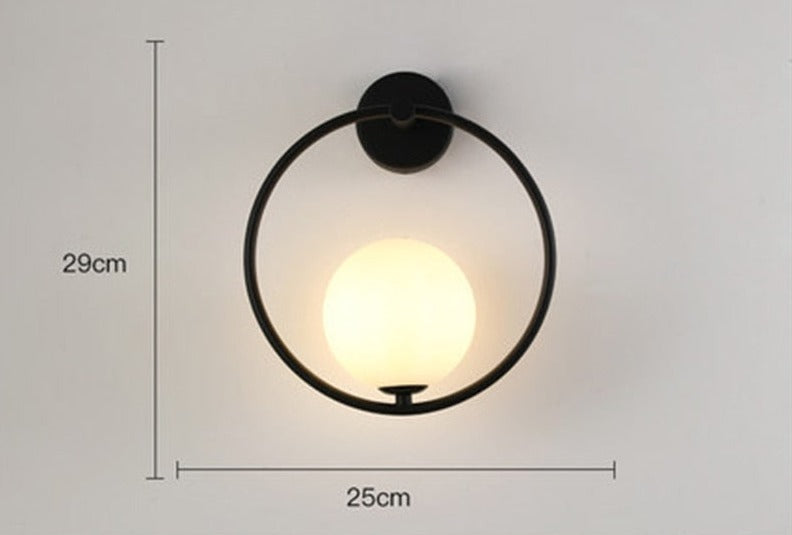 BulbAura - Scandinavian Wall Lamp