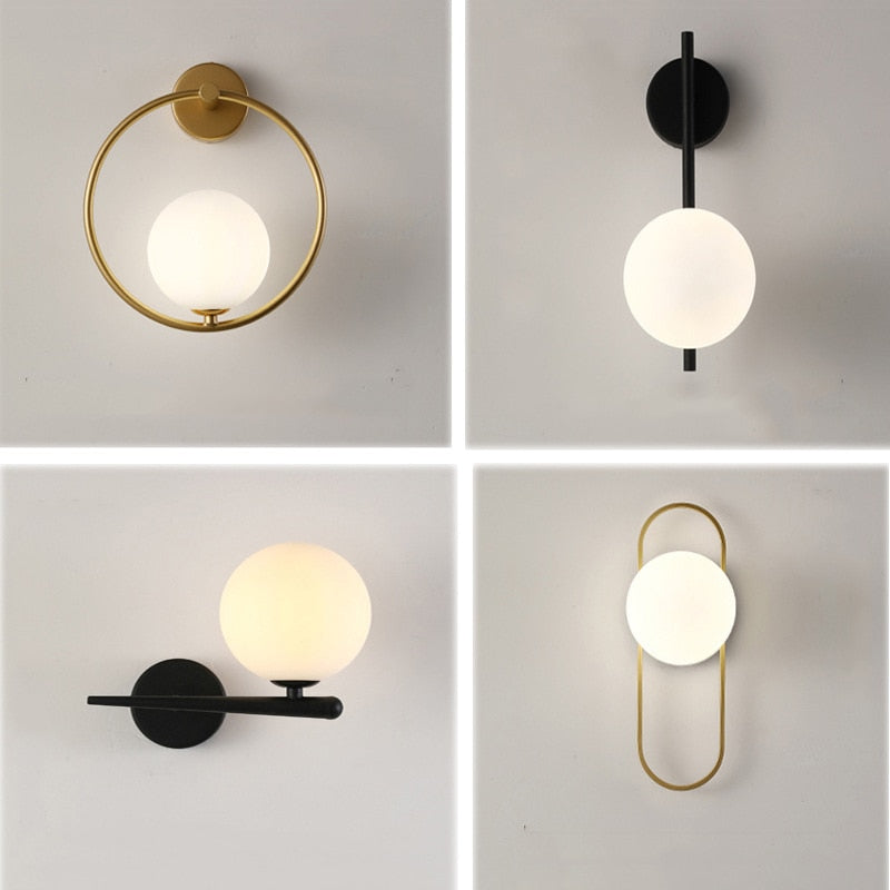 BulbAura - Scandinavian Wall Lamp