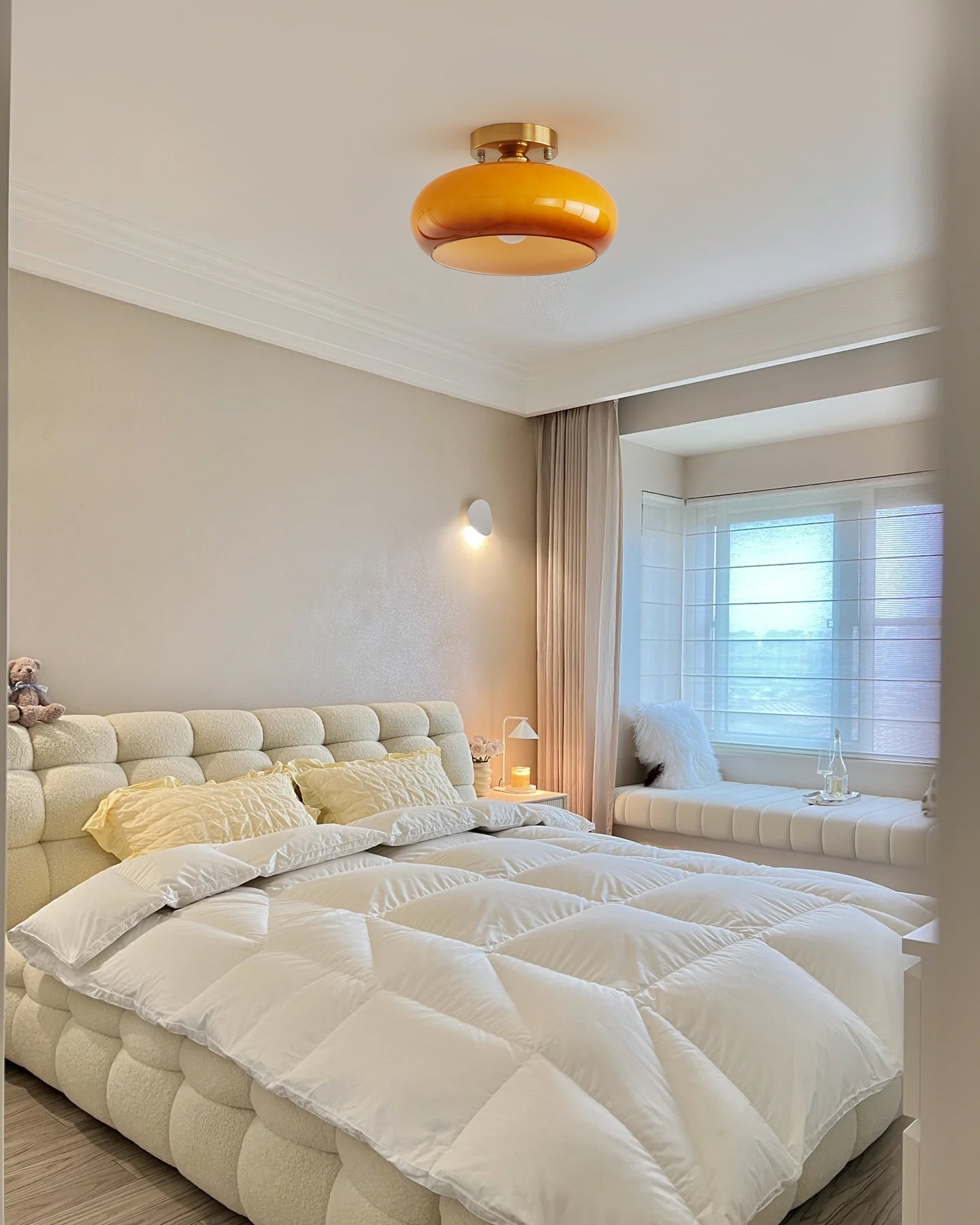 LuxeHailie - Ceiling Light with Sleek Style and Gentle Radiance
