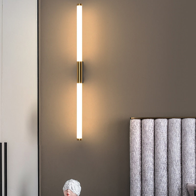 BarGleam – Minimalist Gold Wall Lamp with a Modern Twist