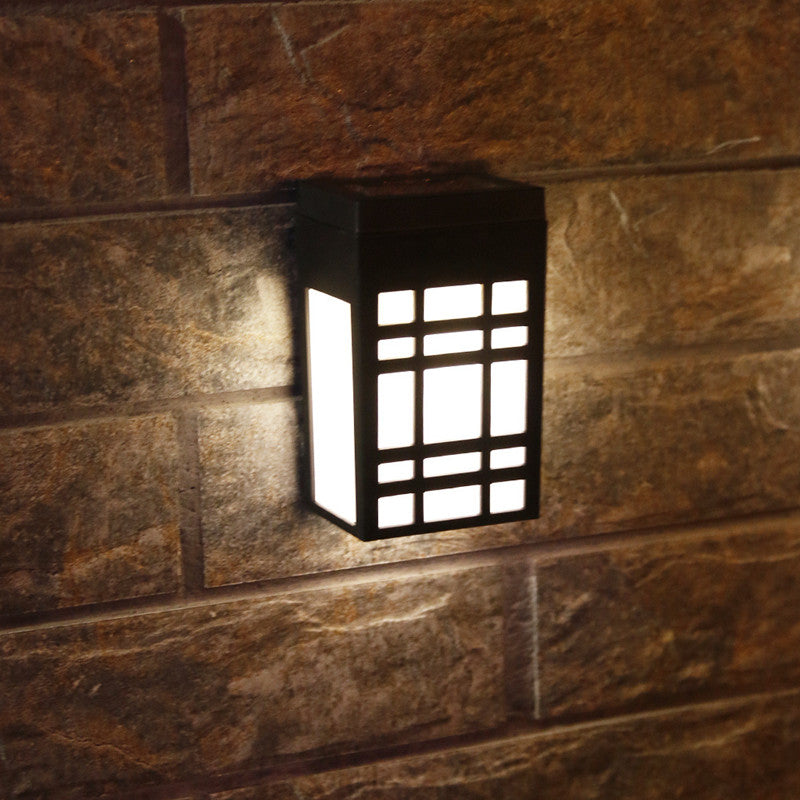 HikariGlow – Japanese-Inspired Solar Wall Light for Outdoor Serenity