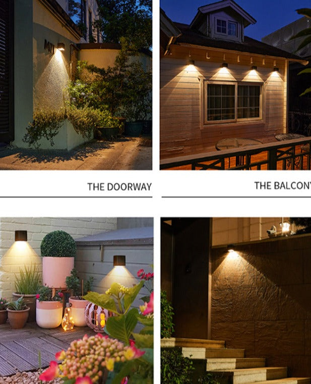 GlowBeam – Elegant Outdoor Wall Lamp for Mood Lighting