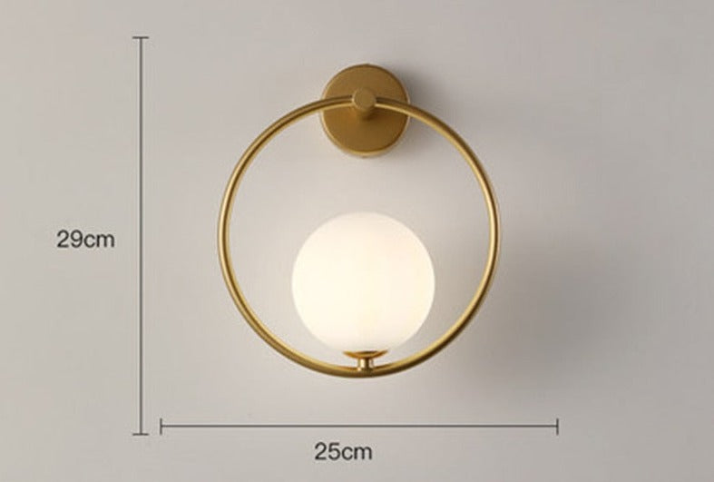 BulbAura - Scandinavian Wall Lamp