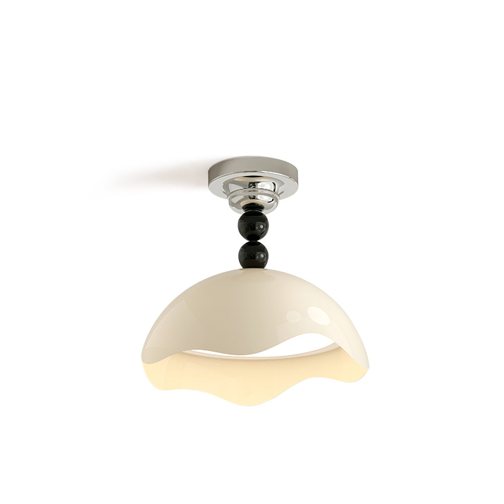 LuxeCrest - Ceiling Light with Subtle Detailing and Opulent Light