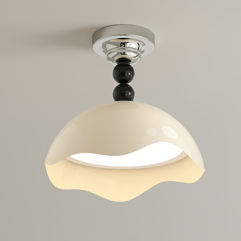 LuxeCrest - Ceiling Light with Subtle Detailing and Opulent Light
