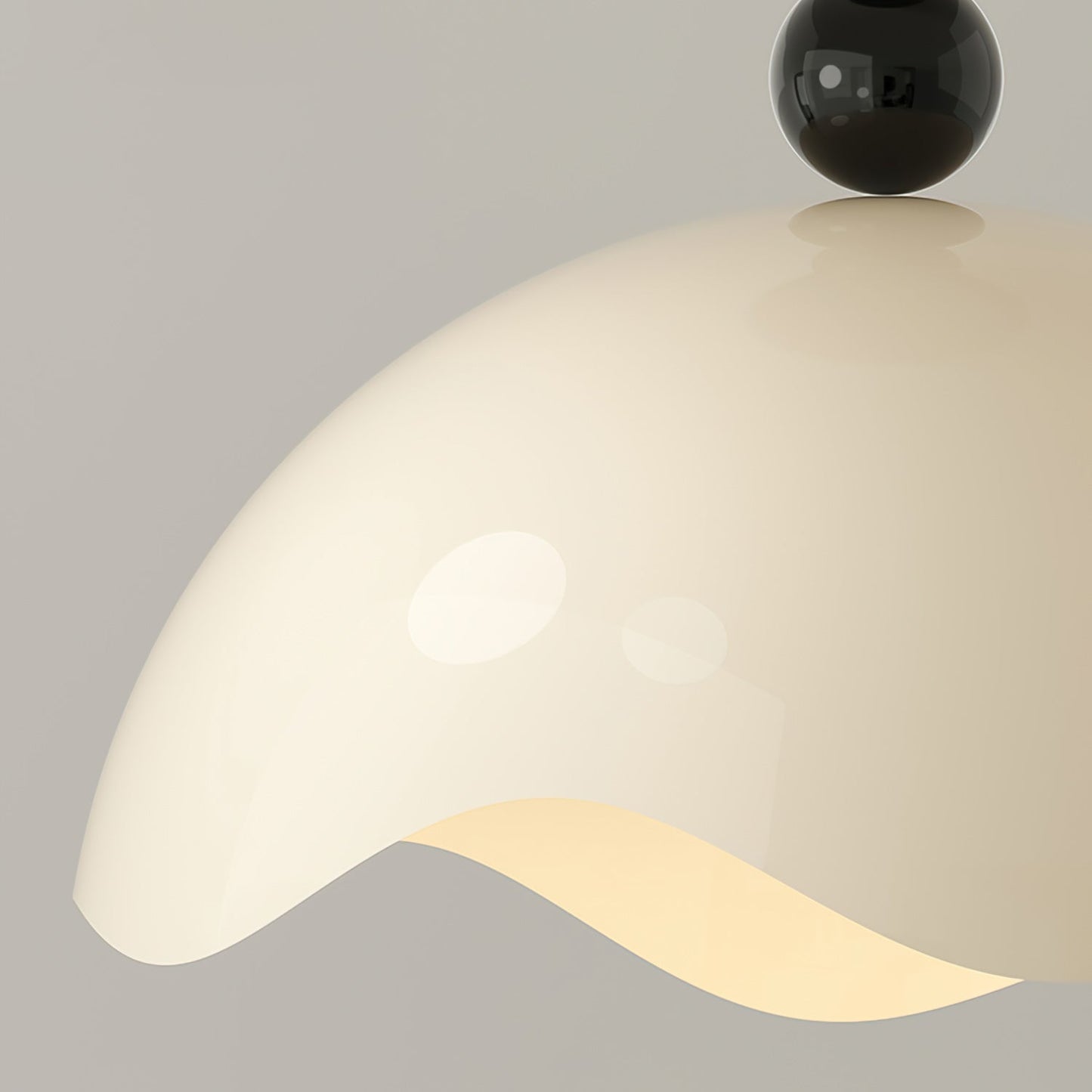 LuxeCrest - Ceiling Light with Subtle Detailing and Opulent Light