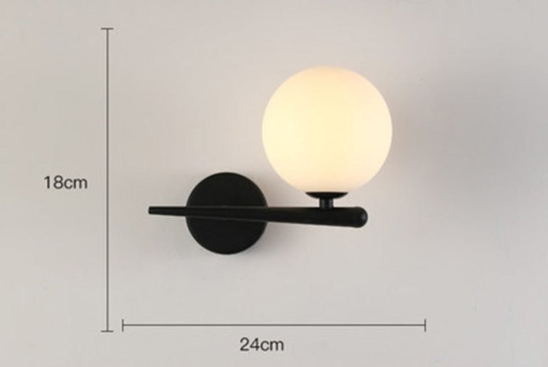 BulbAura - Scandinavian Wall Lamp