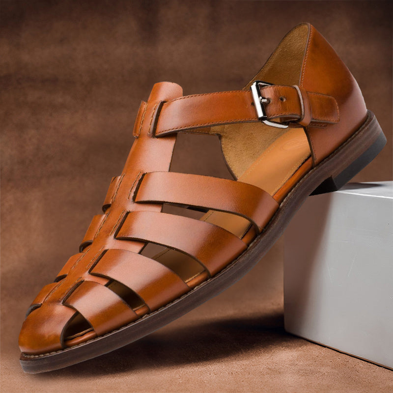 Heron - Men's Classic Sandals - Soft & Non-Slip