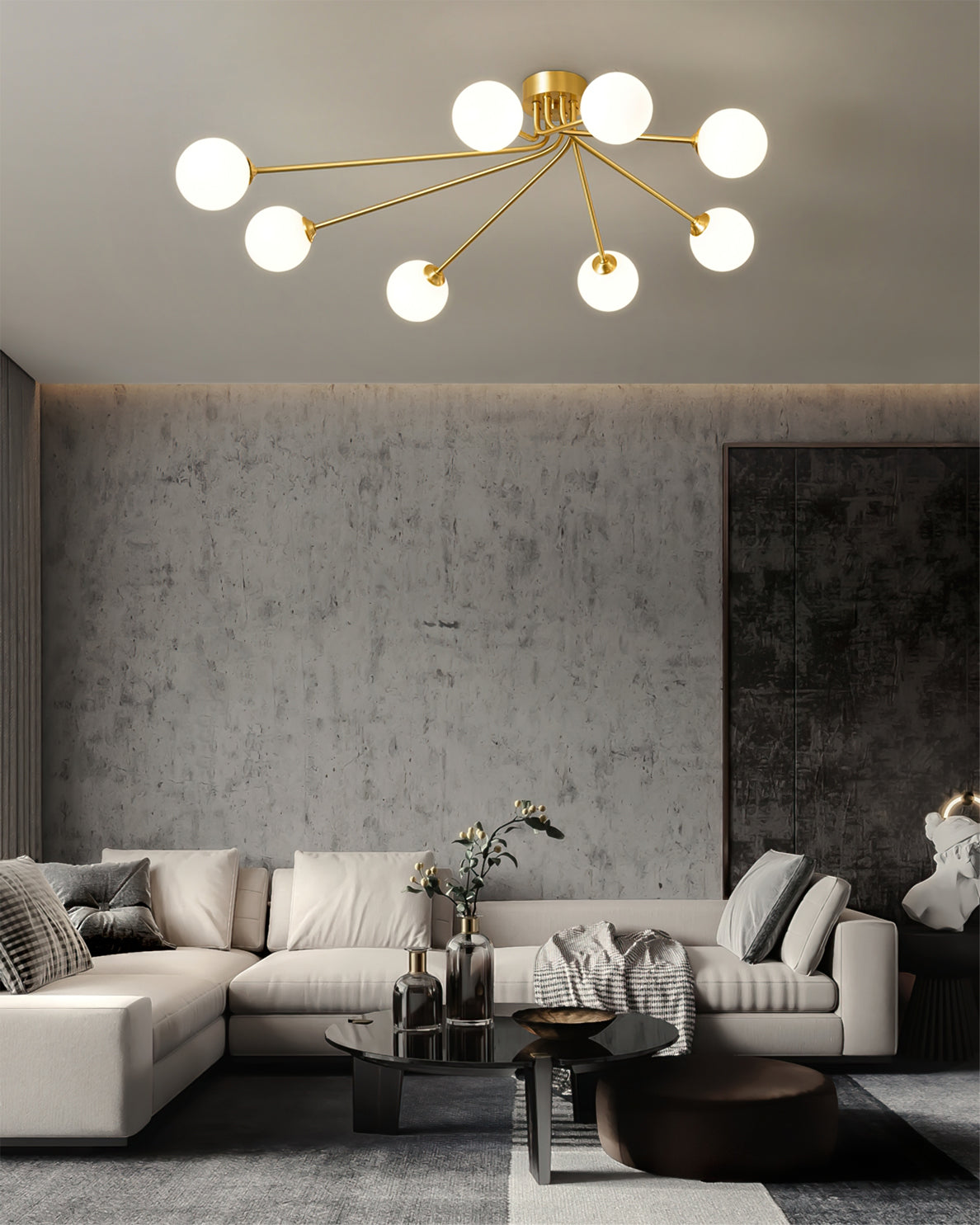 CloudAura - Soft and Atmospheric Ceiling Lamp