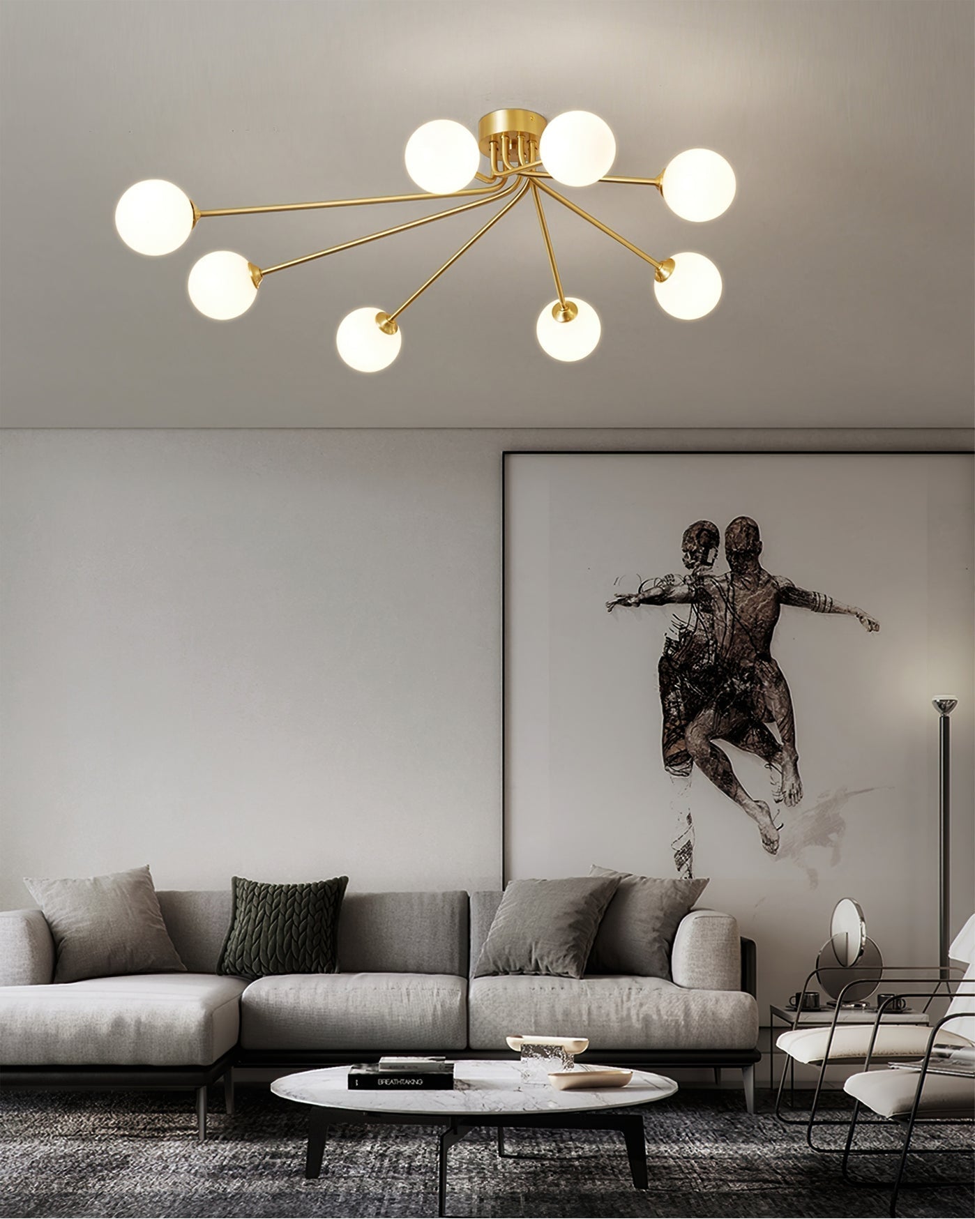 CloudAura - Soft and Atmospheric Ceiling Lamp