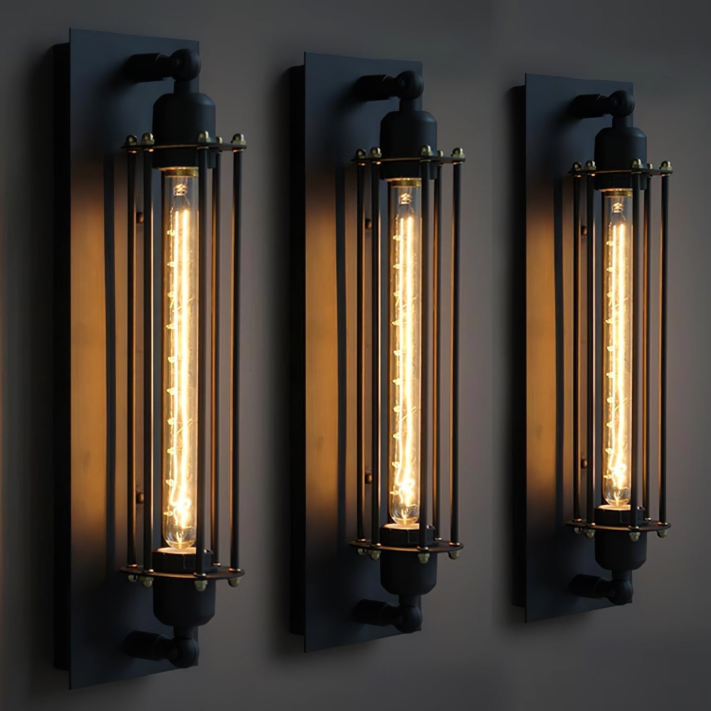 IronGlow – Robust Industrial Wall Light for Any Room