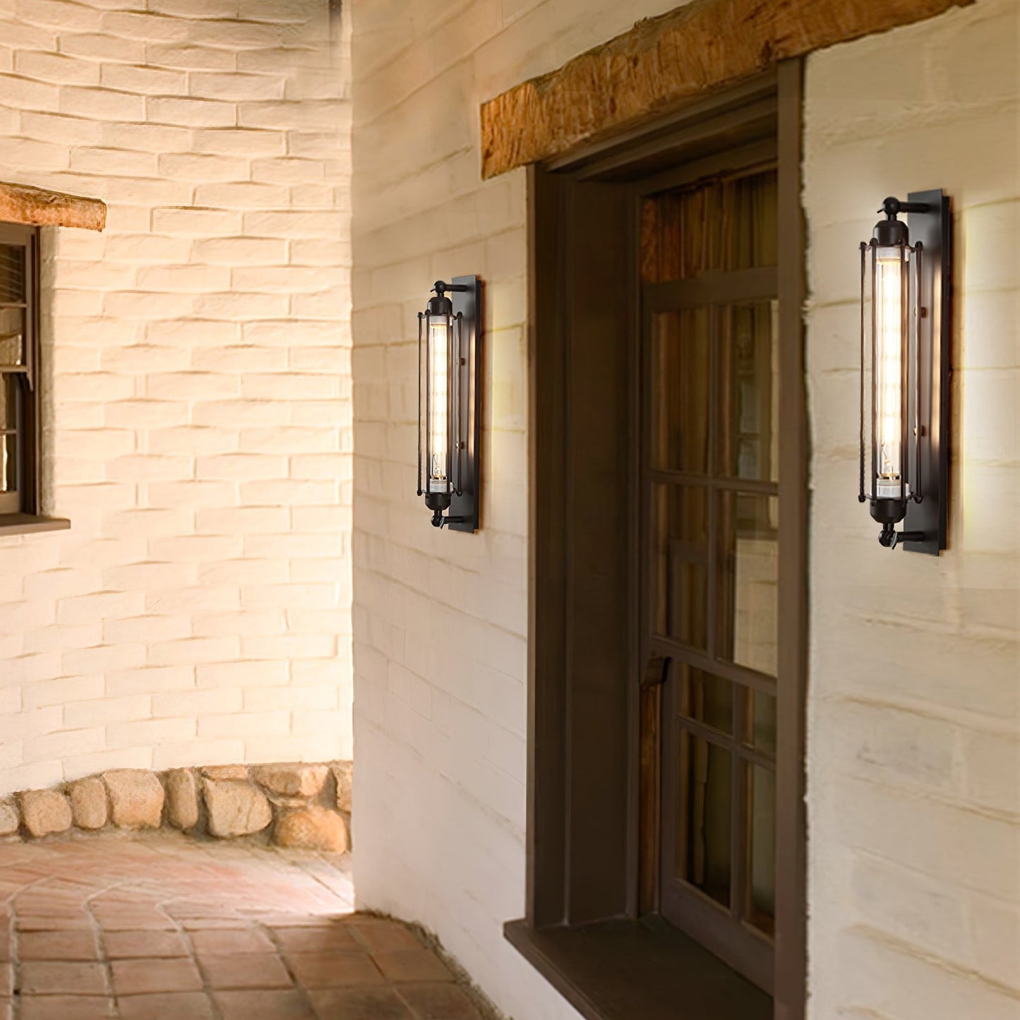 IronGlow – Robust Industrial Wall Light for Any Room