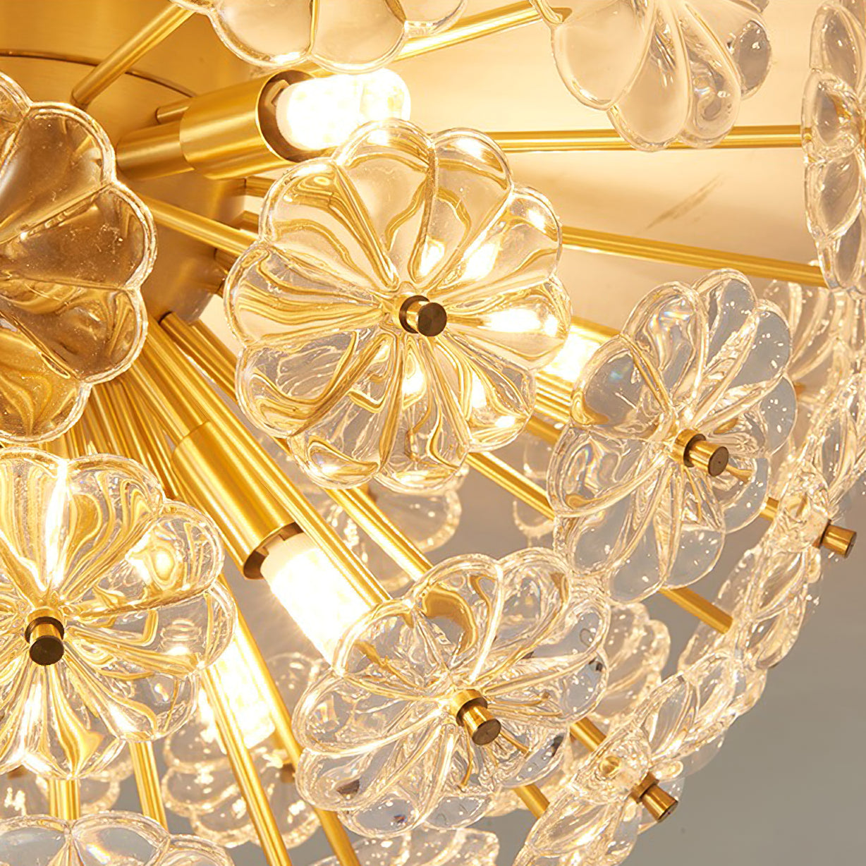 LuxeLamina - Ceiling Lamp with Exquisite Design and Brilliant Shine