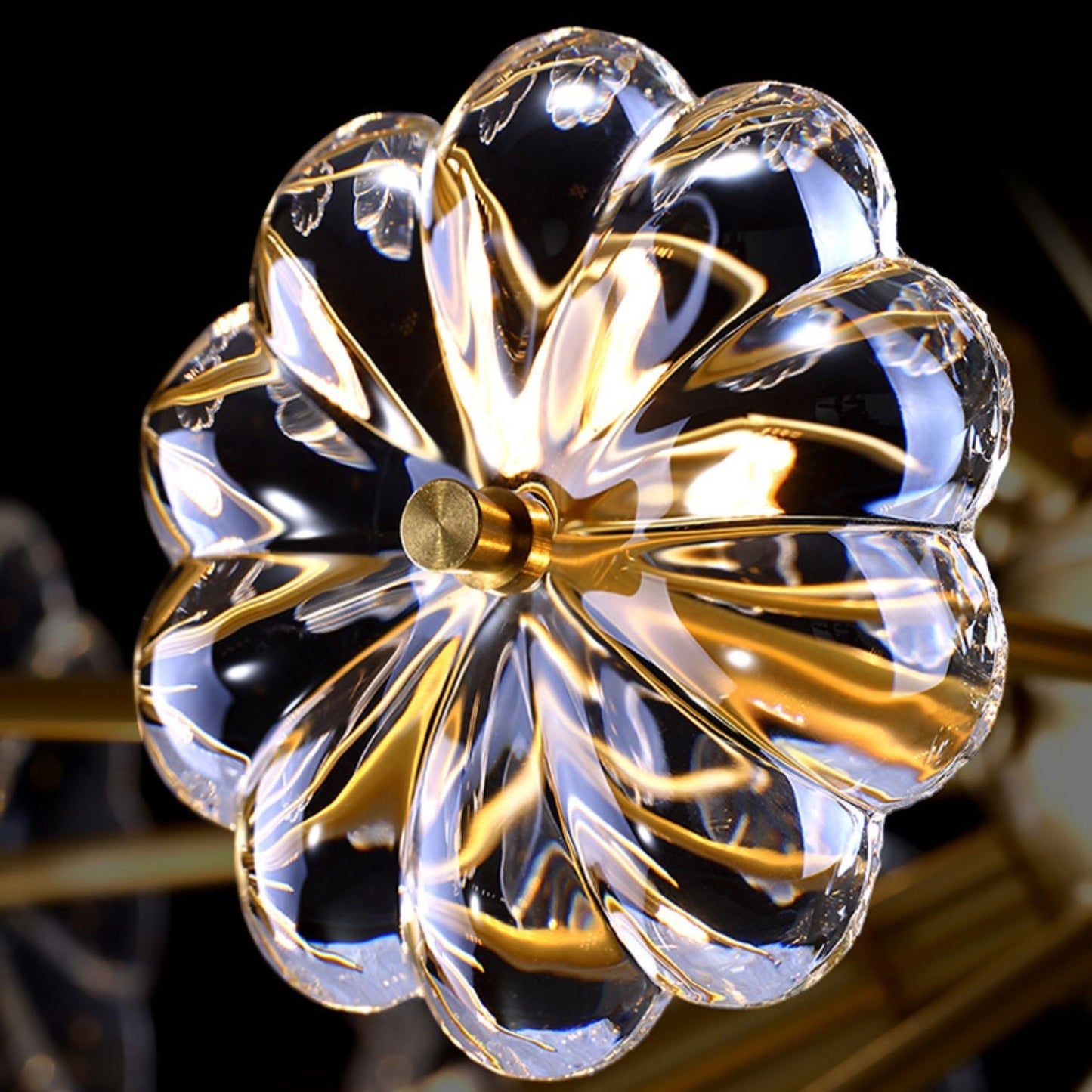 LuxeLamina - Ceiling Lamp with Exquisite Design and Brilliant Shine