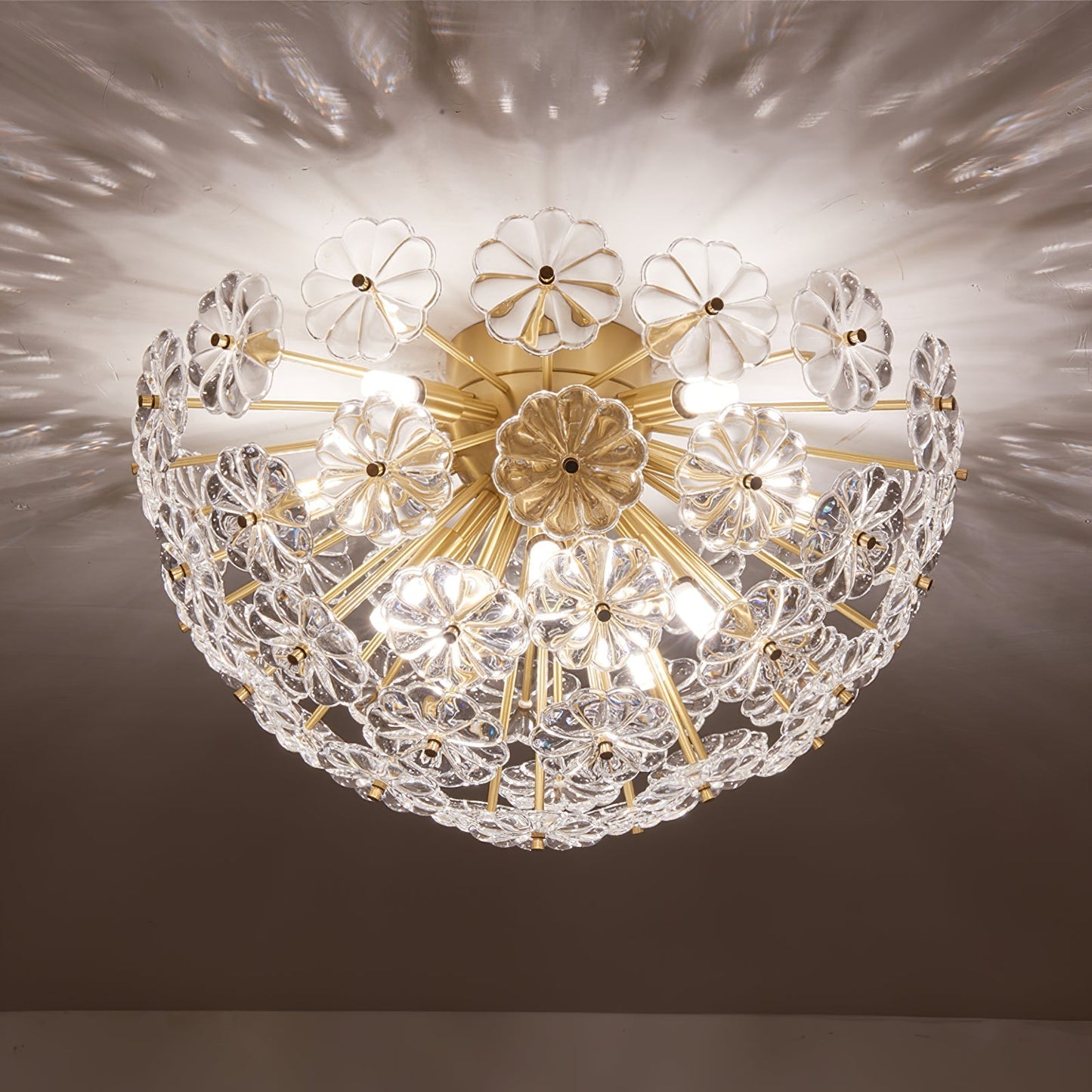 LuxeLamina - Ceiling Lamp with Exquisite Design and Brilliant Shine