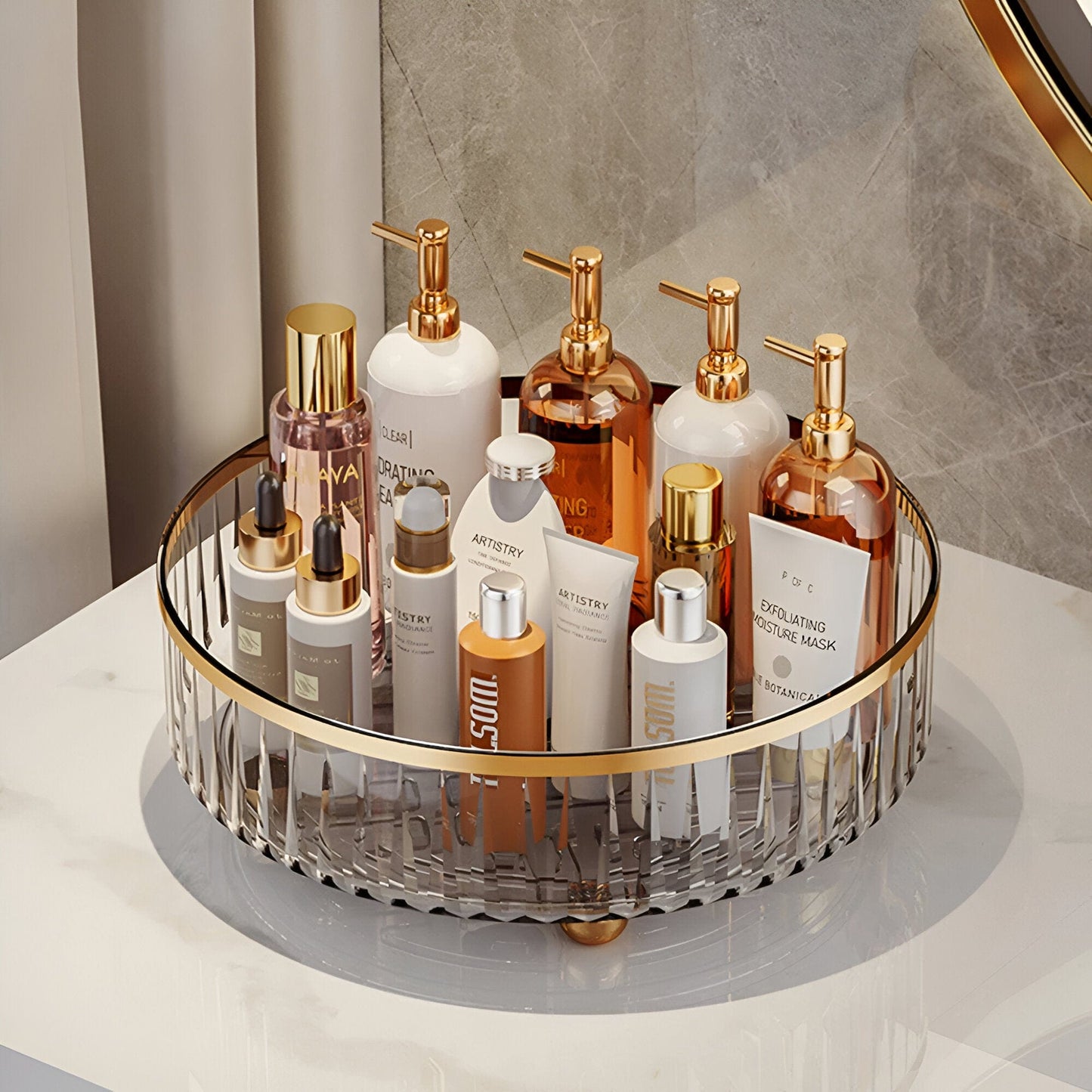Bathroom Storage Tray Organizer
