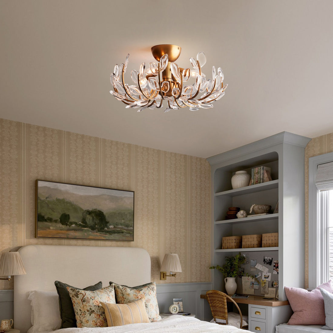 LindsayAura - Ceiling Lamp with Refined Design and Warm Lighting