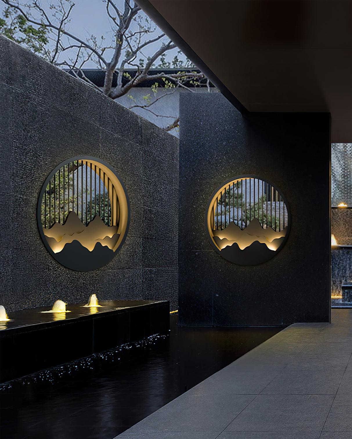 GlowSummit – Stylish Outdoor Wall Lamp