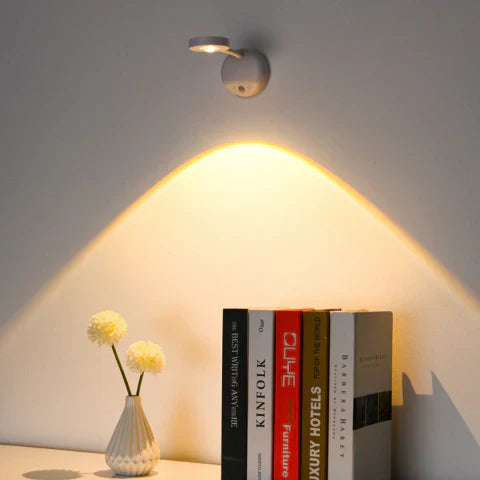 Thelittleesse™ LumiTech Rechargeable Wall Spotlight – Motion Sensor, Wireless, Dimmable