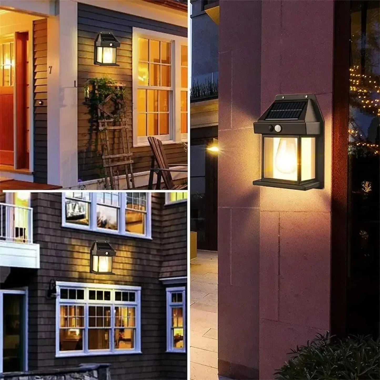 MotionLite – Vintage Solar Wall Light