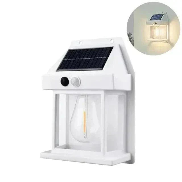 MotionLite – Vintage Solar Wall Light