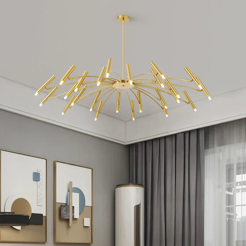 LuxeBeam - Elegant LED Chandelier