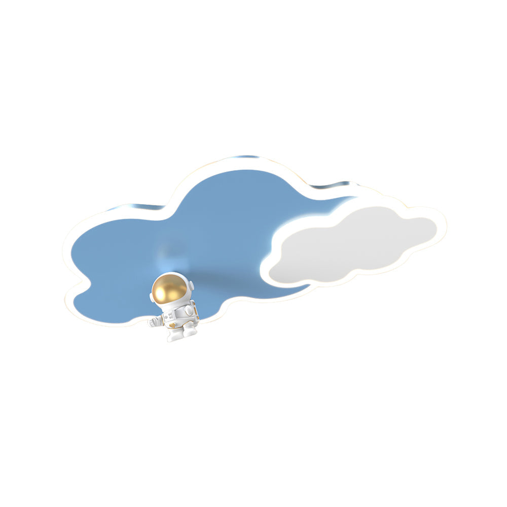 NuagesAura - Ceiling Light with Dreamy Cloud Details and Subtle Illumination