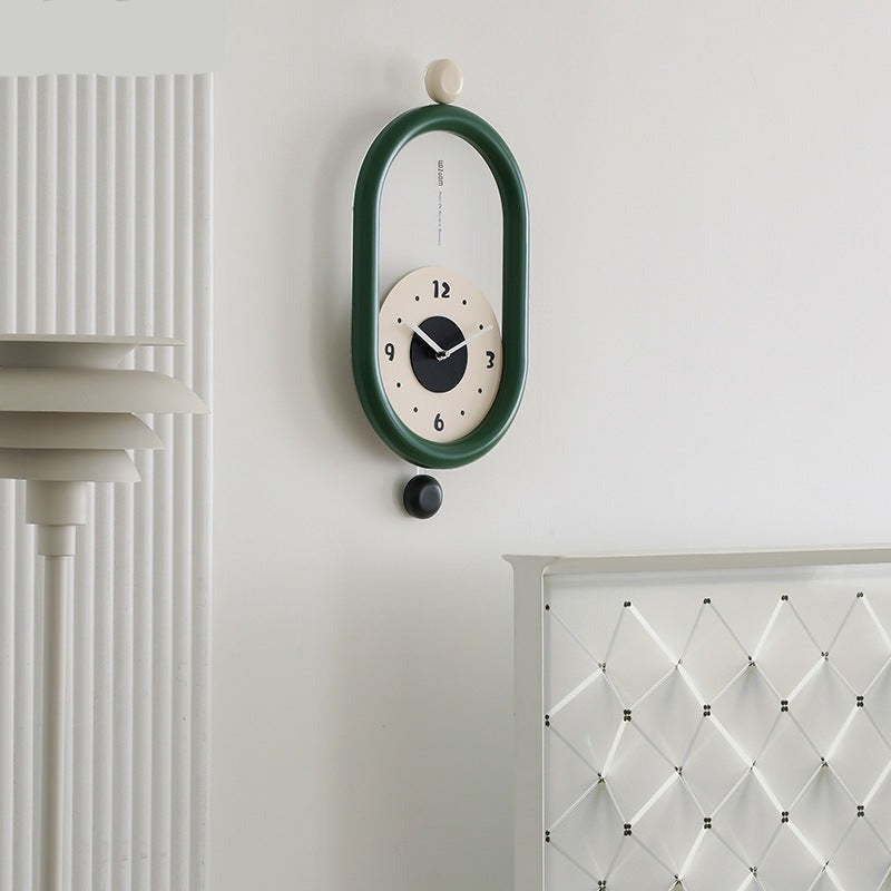 3D Long Pendulum Clock for Living Room