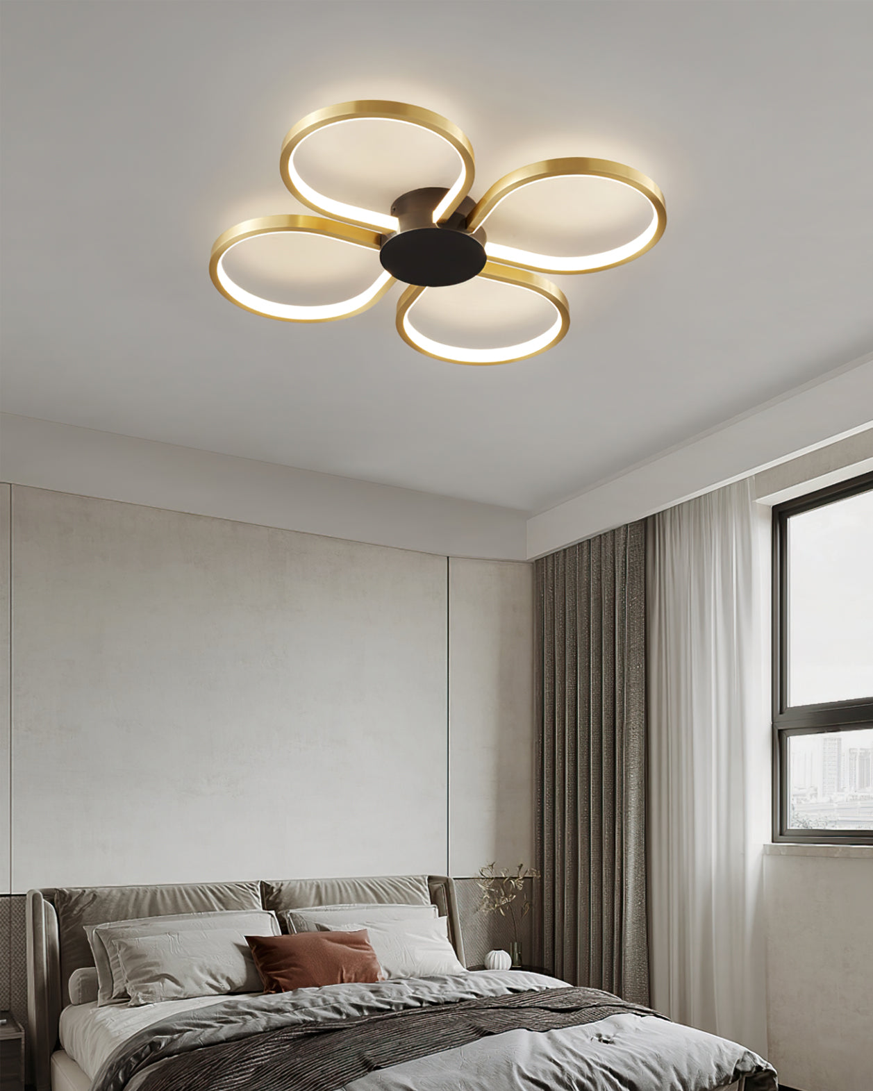 OrionGlow - Ceiling Lamp with Cosmic Shape and Subtle Lighting