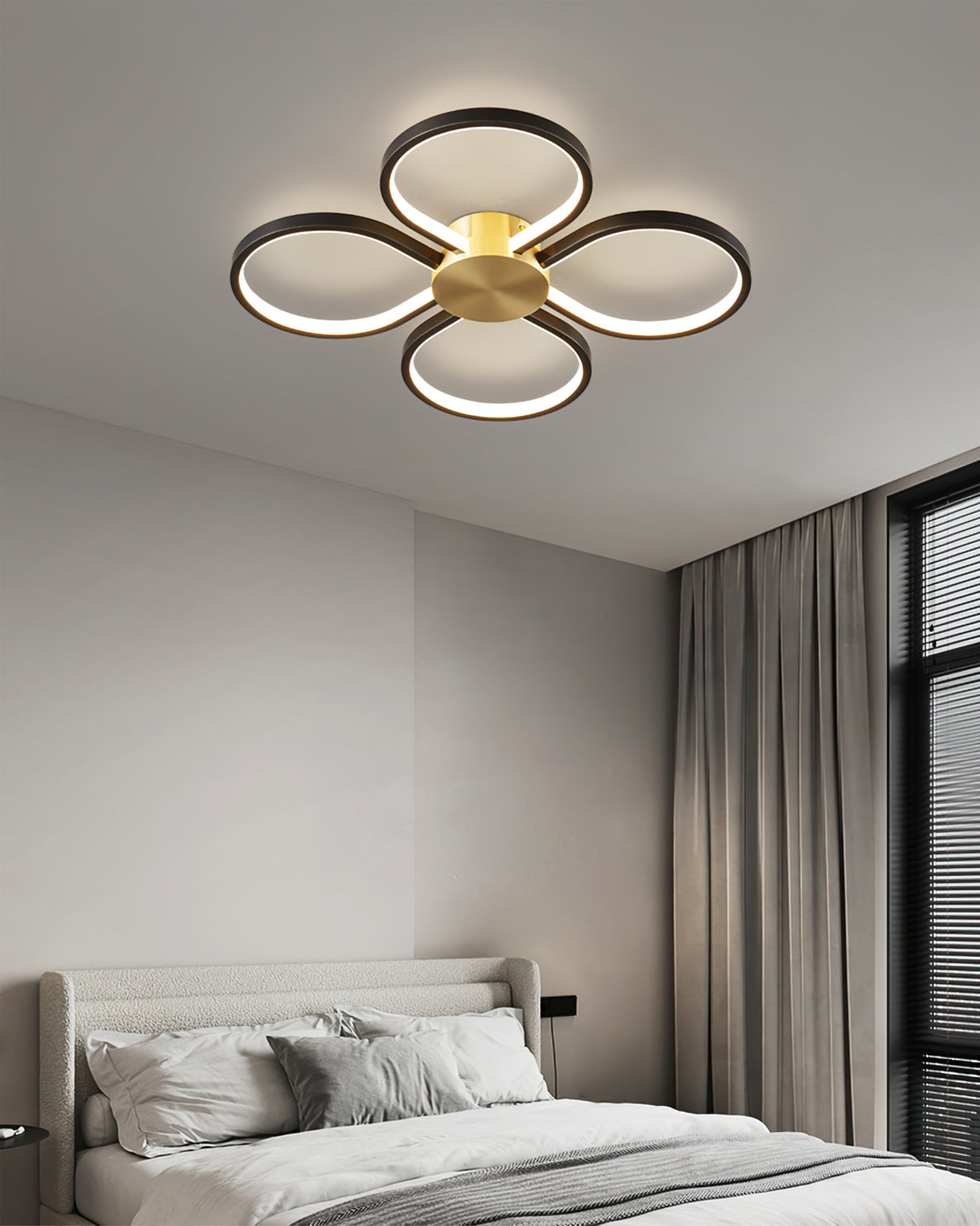 OrionGlow - Ceiling Lamp with Cosmic Shape and Subtle Lighting