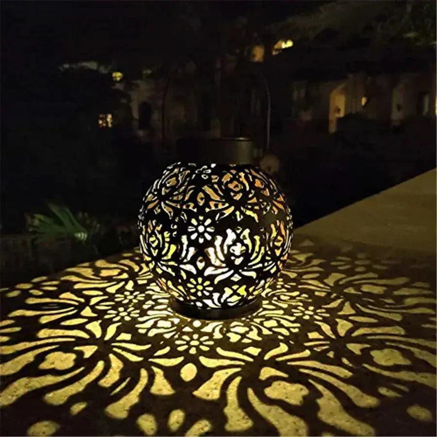 GlowCraft – Solar-Powered Hanging Light