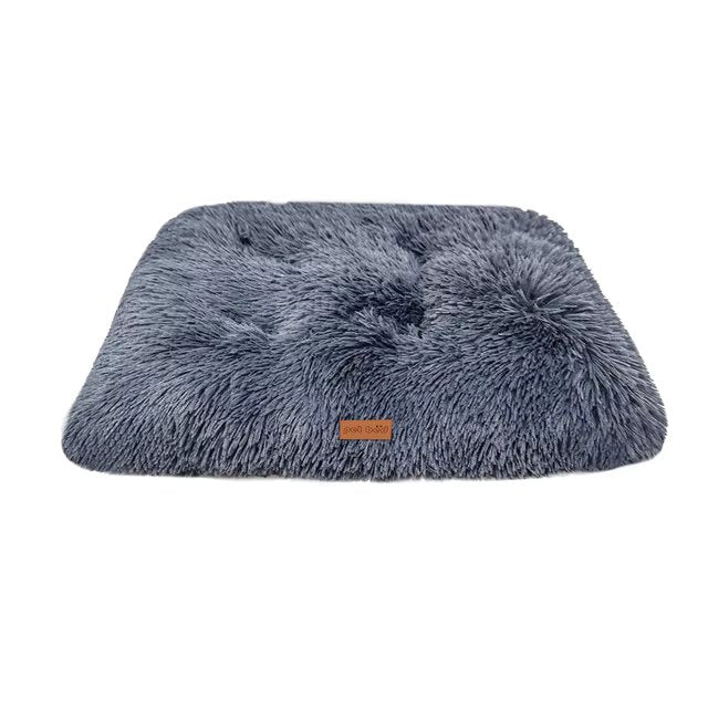 Pawfey Dog Mat - Soft Faux Fur Anti-Slip Cushion