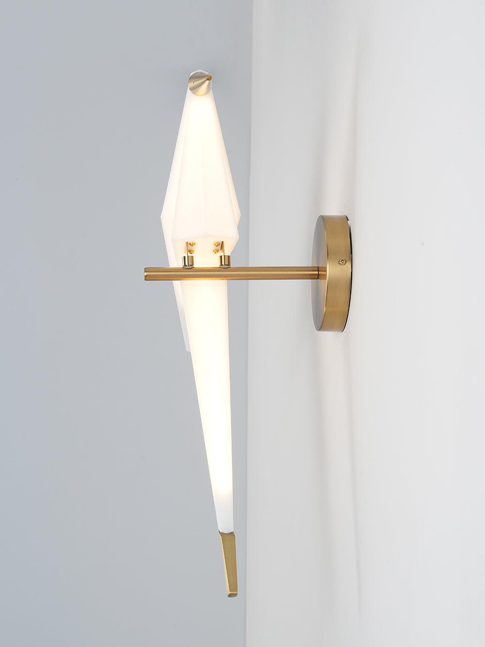 FeatherLuxe – Bird-Inspired Wall Lamp for a Whimsical Look